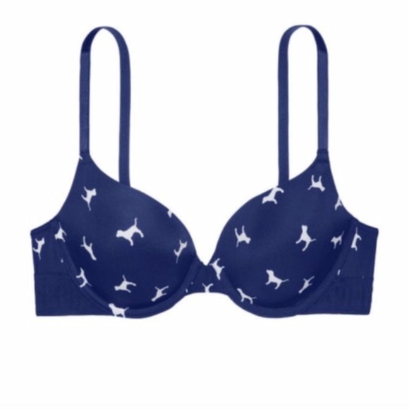 NWT! Victoria's Secret PINK 'WEAR EVERYWHERE PUSH-UP BRA' - Picture 3 of 4